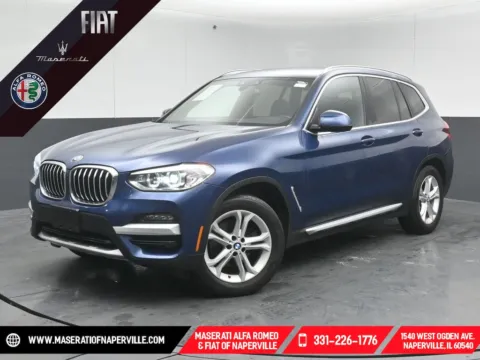 Blue 2021 BMW X3 xDrive30i for sale in Naperville, IL