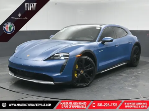 Blue 2024 Porsche Taycan Cross Turismo 4 for sale in Naperville, IL
