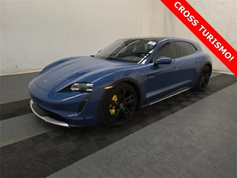 Blue 2024 Porsche Taycan Cross Turismo 4 for sale in Naperville, IL