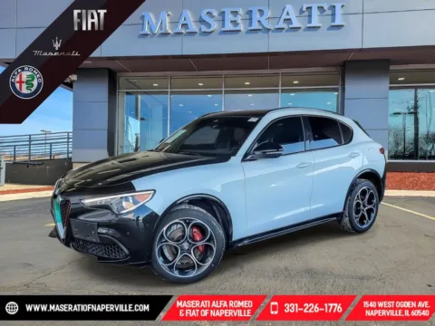 White 2022 Alfa Romeo Stelvio Veloce for sale in Naperville, IL