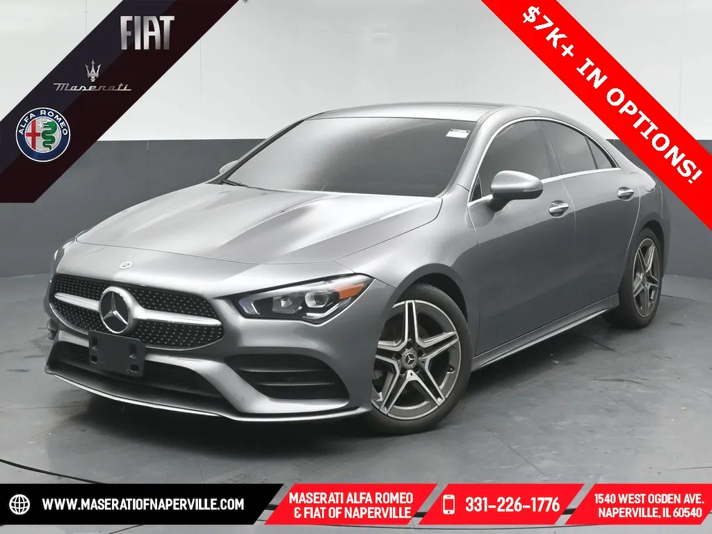 Gray 2022 Mercedes-Benz CLA 250 for sale in Naperville, IL