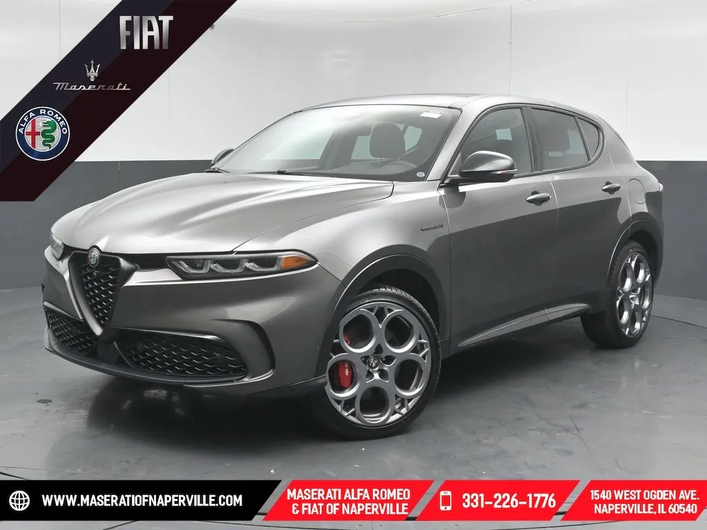 Gray 2024 Alfa Romeo Tonale Veloce for sale in Naperville, IL