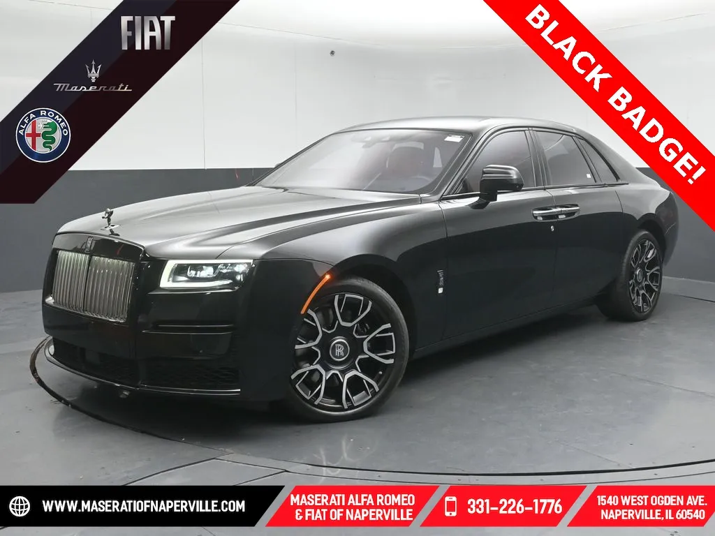 Black 2023 Rolls-Royce Ghost for sale in Naperville, IL