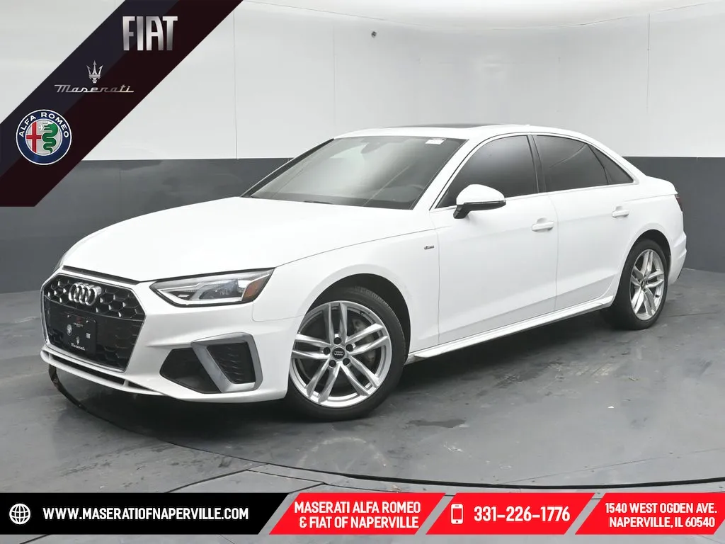 White 2020 Audi A4 45 Premium for sale in Naperville, IL