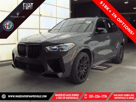 Gray 2021 BMW X5 M for sale in Naperville, IL