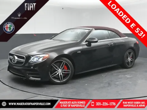 Black 2020 Mercedes-Benz E-Class E 53 AMG for sale in Naperville, IL