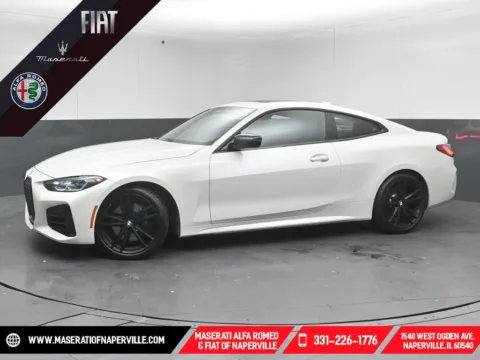 White 2022 BMW 4 Series M440i xDrive for sale in Naperville, IL