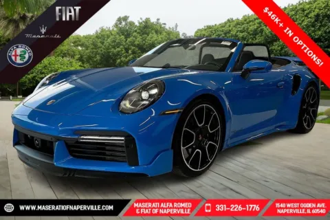 Blue 2022 Porsche 911 Turbo S for sale in Naperville, IL