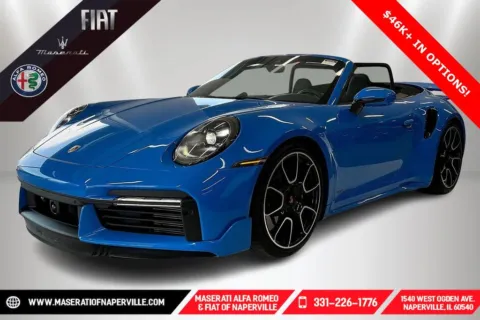 Blue 2022 Porsche 911 Turbo S for sale in Naperville, IL