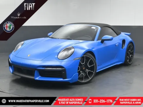 Blue 2022 Porsche 911 Turbo S for sale in Naperville, IL
