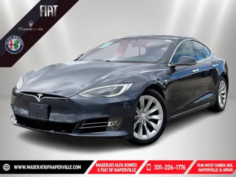 Beige 2016 Tesla Model S 60 for sale in Naperville, IL