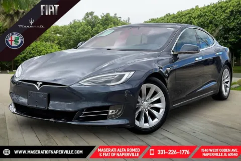 Beige 2016 Tesla Model S 60 for sale in Naperville, IL