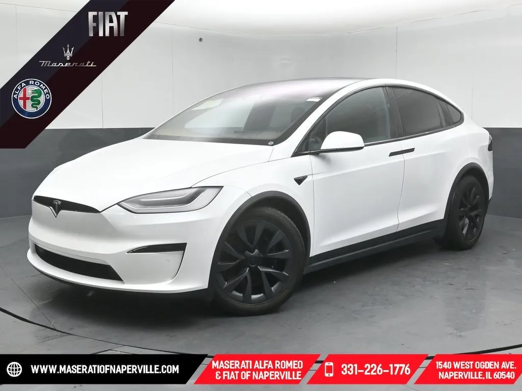 White 2022 Tesla Model X for sale in Naperville, IL