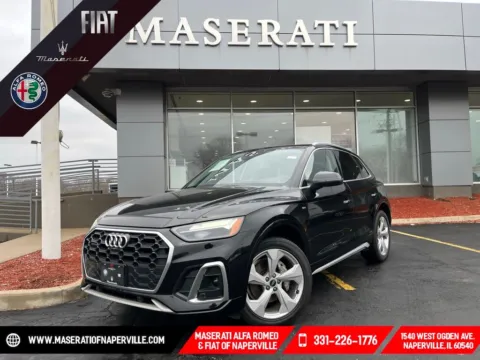 Black 2022 Audi Q5 45 S line Premium for sale in Naperville, IL