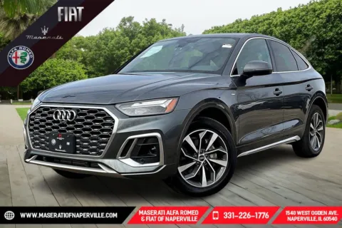 Gray 2022 Audi Q5 Sportback 45 S line Premium for sale in Naperville, IL