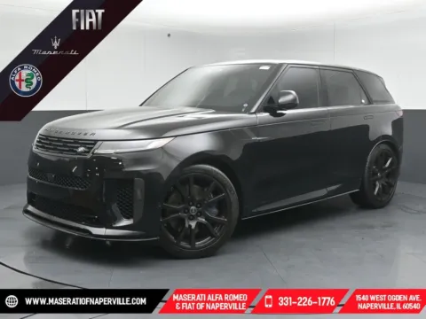 Black 2024 Land Rover Range Rover Sport SV Edition One Obsidian Black for sale in Naperville, IL