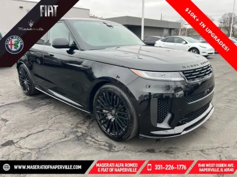 Black 2024 Land Rover Range Rover Sport SV Edition One Obsidian Black for sale in Naperville, IL