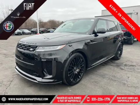Black 2024 Land Rover Range Rover Sport SV Edition One Obsidian Black for sale in Naperville, IL
