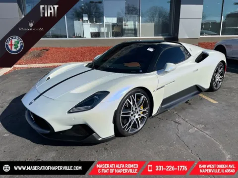 White 2023 Maserati MC20 Cielo for sale in Naperville, IL