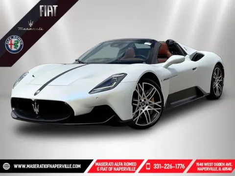 White 2023 Maserati MC20 Cielo for sale in Naperville, IL