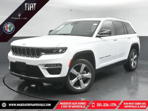 Silver 2022 Jeep Grand Cherokee Limited for sale in Naperville, IL