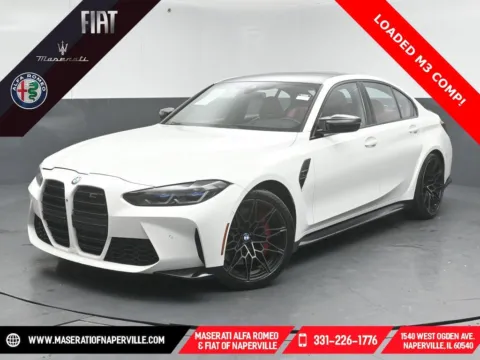 White 2022 BMW M3 Competition for sale in Naperville, IL