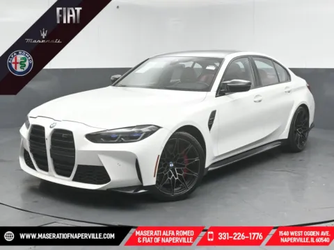 White 2022 BMW M3 Competition for sale in Naperville, IL