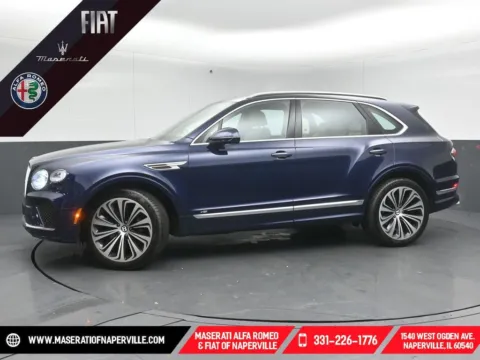 Silver 2021 Bentley Bentayga V8 for sale in Naperville, IL