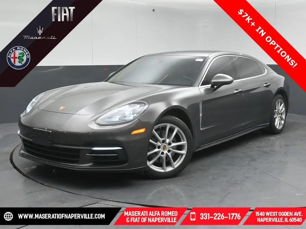 Gray 2018 Porsche Panamera 4S Executive for sale in Naperville, IL
