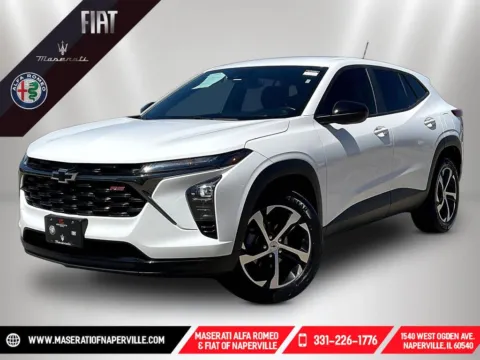 White 2024 Chevrolet Trax 1RS for sale in Naperville, IL