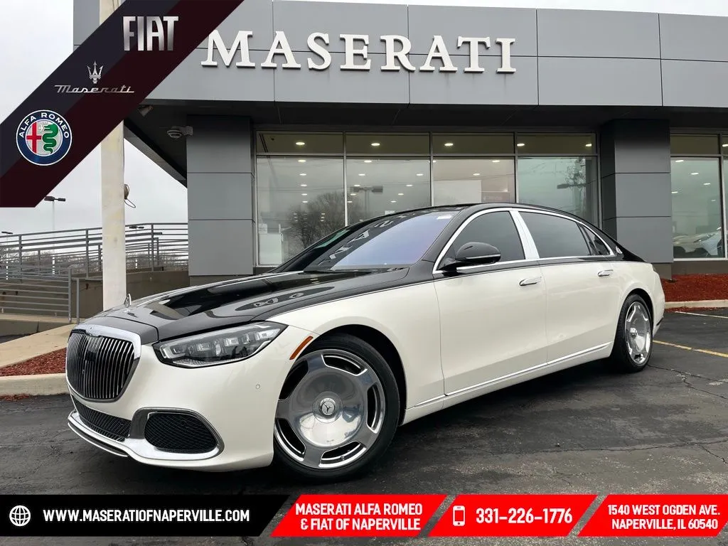 White 2022 Mercedes-Benz S-Class Maybach S 580 for sale in Naperville, IL