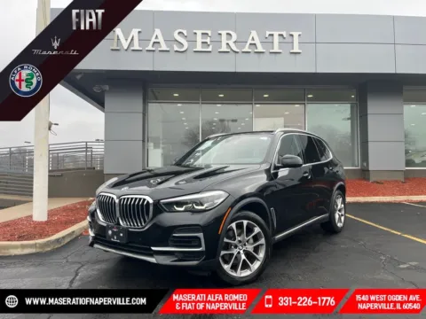 Black 2022 BMW X5 xDrive40i for sale in Naperville, IL