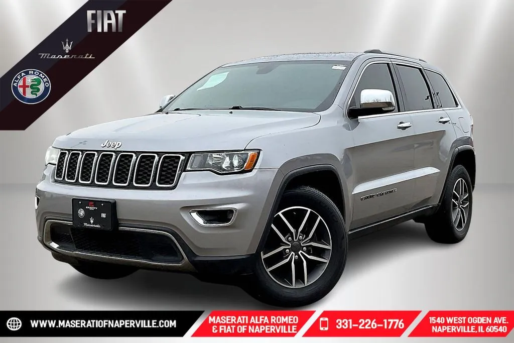 Silver 2020 Jeep Grand Cherokee Limited for sale in Naperville, IL