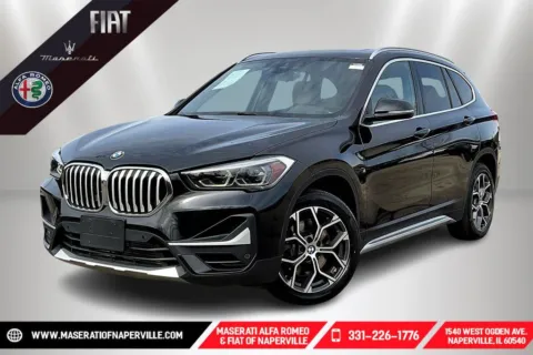 Black 2021 BMW X1 xDrive28i for sale in Naperville, IL