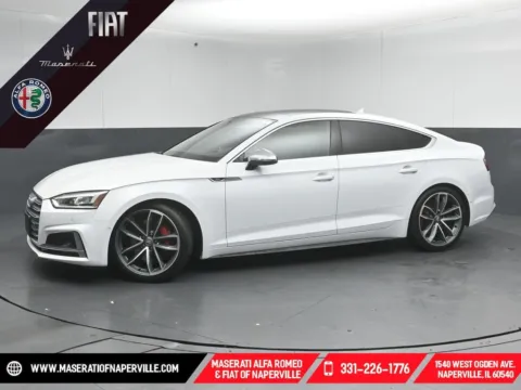 White 2019 Audi S5 Sportback Prestige for sale in Naperville, IL