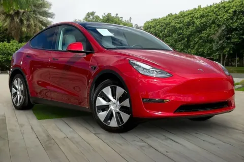 Another view of 2021 Tesla Model Y Long Range for sale in Naperville, IL at Maserati Alfa Romeo of Naperville