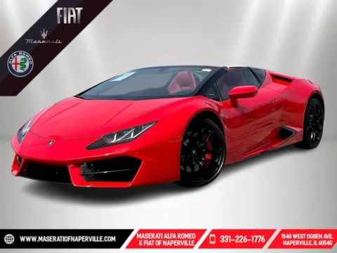 Red 2018 Lamborghini Huracan LP580-2S for sale in Naperville, IL