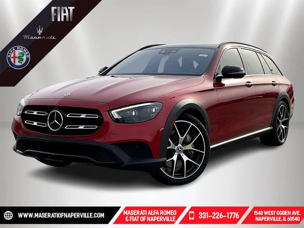 Red 2021 Mercedes-Benz E-Class E 450 for sale in Naperville, IL