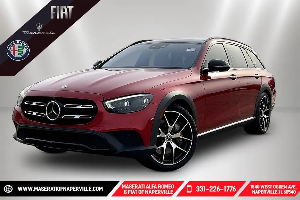 Red 2021 Mercedes-Benz E-Class E 450 for sale in Naperville, IL