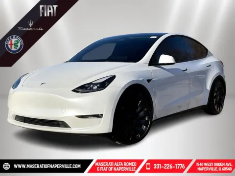 White 2021 Tesla Model Y Performance for sale in Naperville, IL