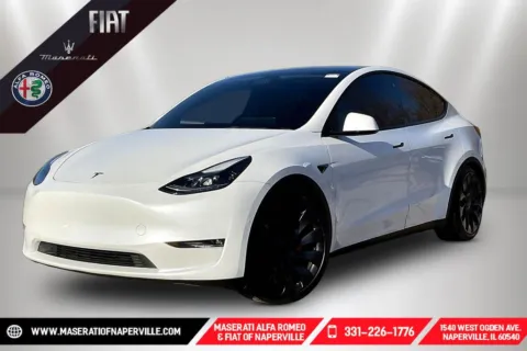 White 2021 Tesla Model Y Performance for sale in Naperville, IL