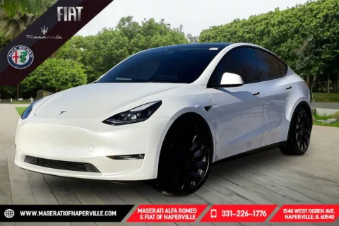 White 2021 Tesla Model Y Performance for sale in Naperville, IL