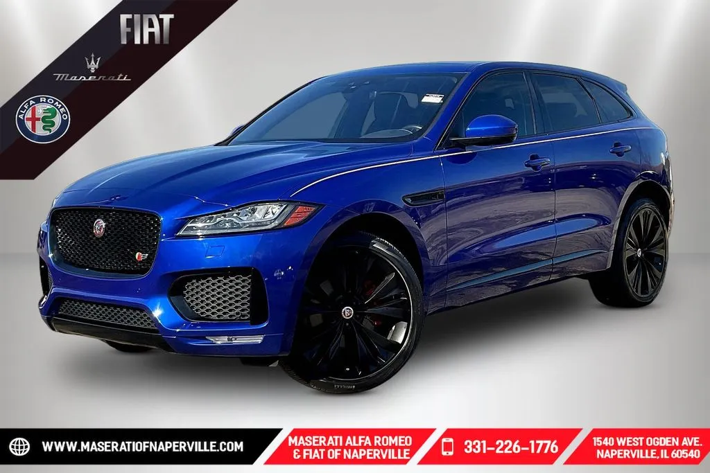 Gray 2020 Jaguar F-PACE S for sale in Naperville, IL