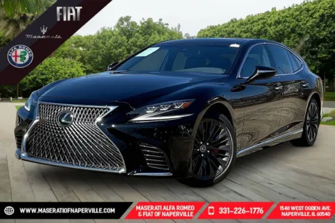 Silver 2019 Lexus LS 500 Base for sale in Naperville, IL