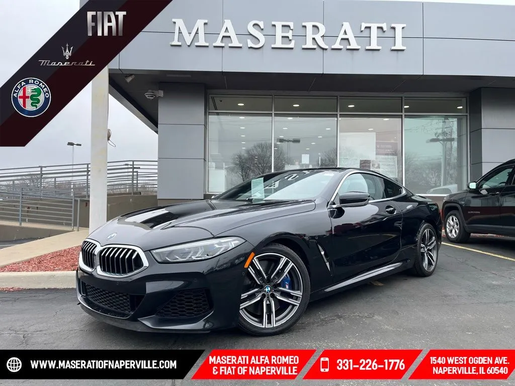 Black 2020 BMW 8 Series M850i xDrive for sale in Naperville, IL