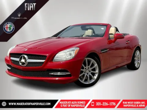 Yellow 2016 Mercedes-Benz SLK 300 for sale in Naperville, IL