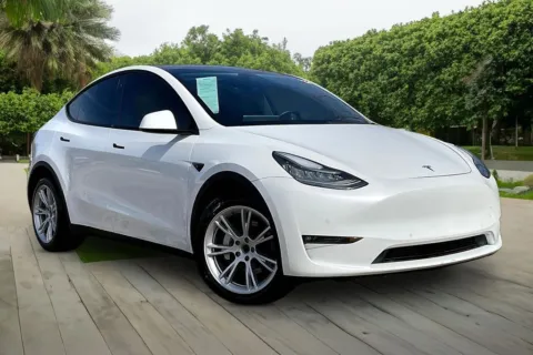 Another view of 2021 Tesla Model Y Long Range for sale in Naperville, IL at Maserati Alfa Romeo of Naperville