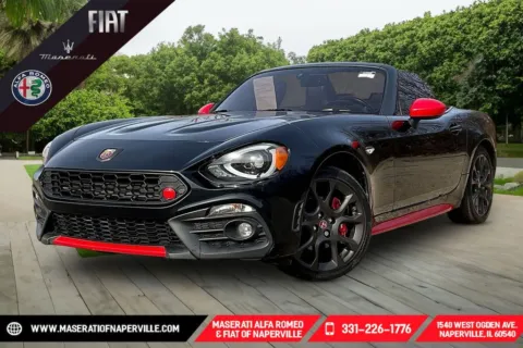 Black 2017 Fiat 124 Spider Abarth for sale in Naperville, IL
