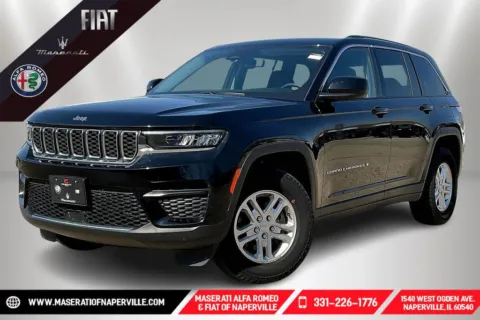 Black 2023 Jeep Grand Cherokee Laredo for sale in Naperville, IL