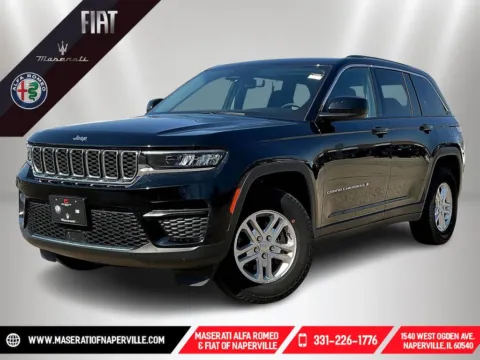 Black 2023 Jeep Grand Cherokee Laredo for sale in Naperville, IL